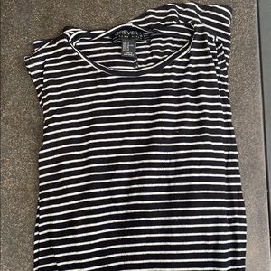 F21 stripe tshirt dress